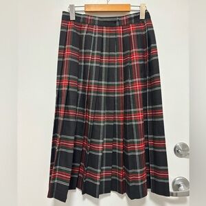 Vintage Brobell plaid skirt​